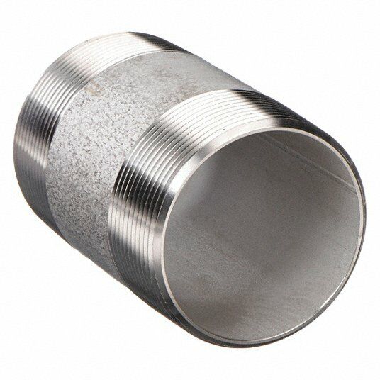 Grainger Approved 1XAD2 Nipple, 316 Stainless Steel, 3/4Inch Nominal ...