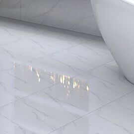 بلاط أرضيات 30×30×0.9 سم - رمادي فاتح