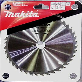 ماكيتا A-80612 ملليمتر ‎160‎ ‎ ‎X20MM (6)‎ ‎Inch, 40 عدد أسنان‎ ‎اسطوانة قطع خشب‎ ‎
