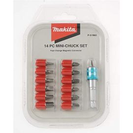 Makita P-51960 14 pcs Mini Chuck Set