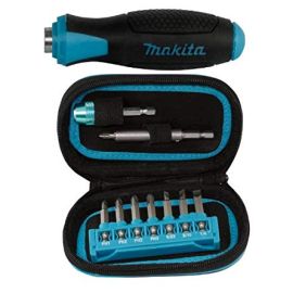 Makita P-90180 11 pcs Ratchet Screwdriver Pouch with Rachet Handle