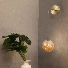 اناره جداريه ذهبي نقط LED م48122